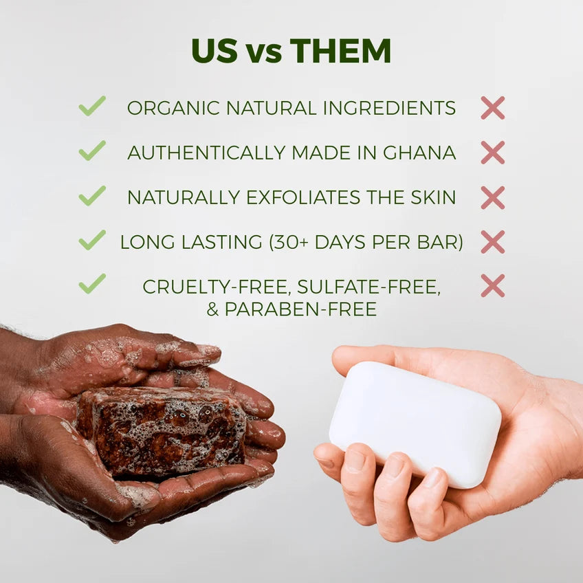 Authentic African Black Soap