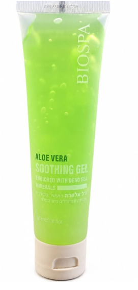 Natural Aloe Vera Gel, Dead Sea Minerals